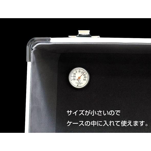 温度計 S-5 丸型 3.5cm 72675 シンワ測定 : ルーペスタジオ - 通販