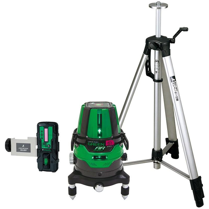 レーザーロボグリーンNeo51ARBRIGHT 受光器・三脚セット 78289 シンワ 