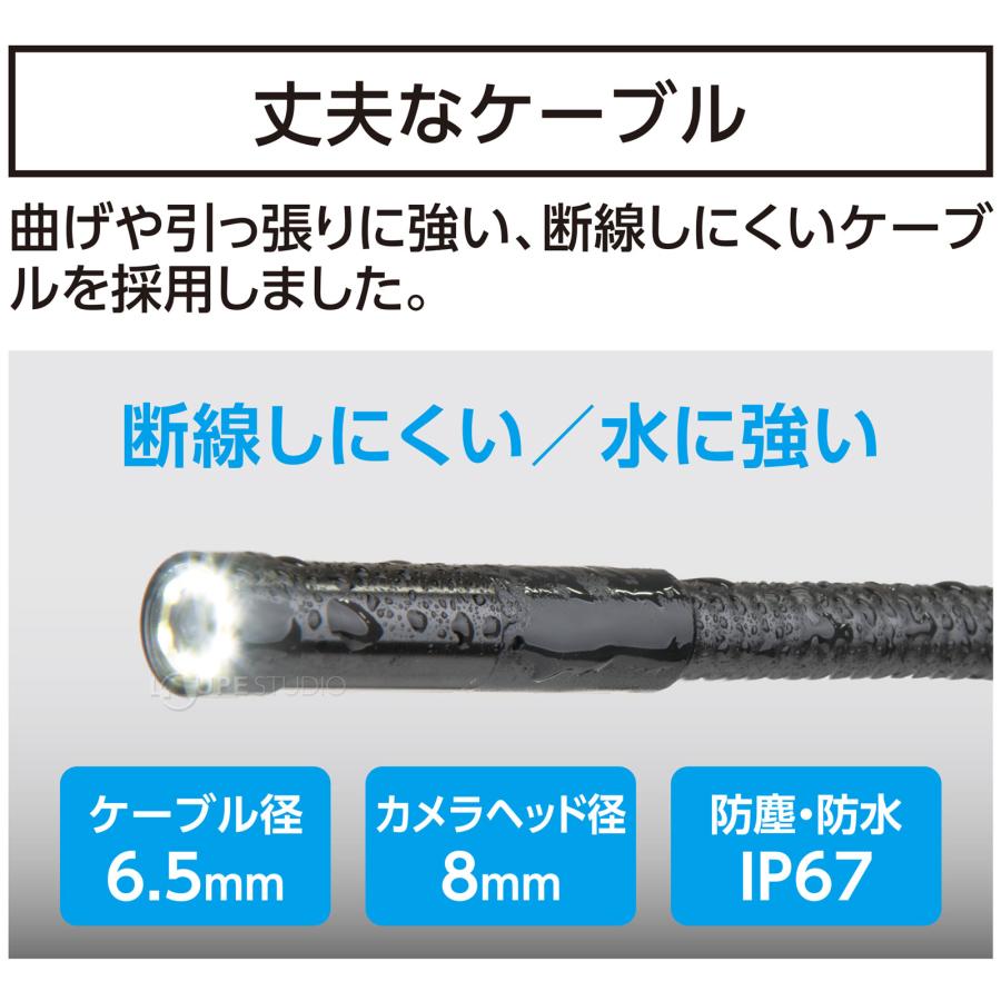 ΘΘシンワ測定 モニタリングスコープF 1ｍ 5インチ液晶上下自動表示 未使用品(S) 73716 モニタリングスコープ F 1m 5インチ液晶 上下自動表示 シンワ測定