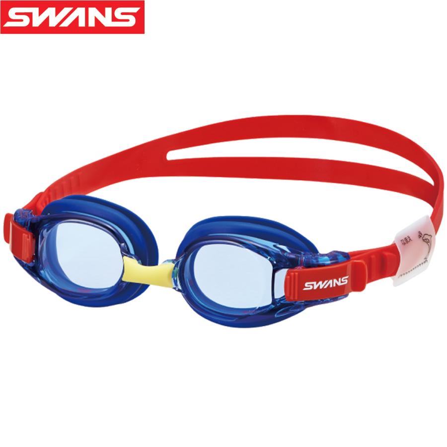 SWANS ゴーグル 曇り止め用ファン付き　メガネ対応 SWANS（スワンズ） ゴーグル 水泳 水中メガネ 子供用 キッズ用