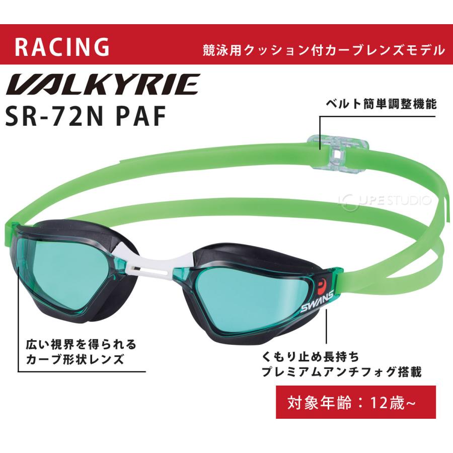 レーシング クッション付 スイミングゴーグル ゴーグル 水泳 水中メガネ 日本製 競泳 スイムゴーグル スワンズ Swans メール便なら送料無料