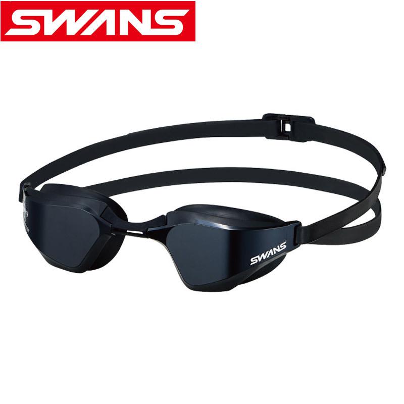【日本製】 未使用 SWANS 調光レンズ アンスサイドブラック ゴーグル 度付きスポーツ眼鏡【小学校高学年から14歳まで】 [SVS-600N BLK-OP