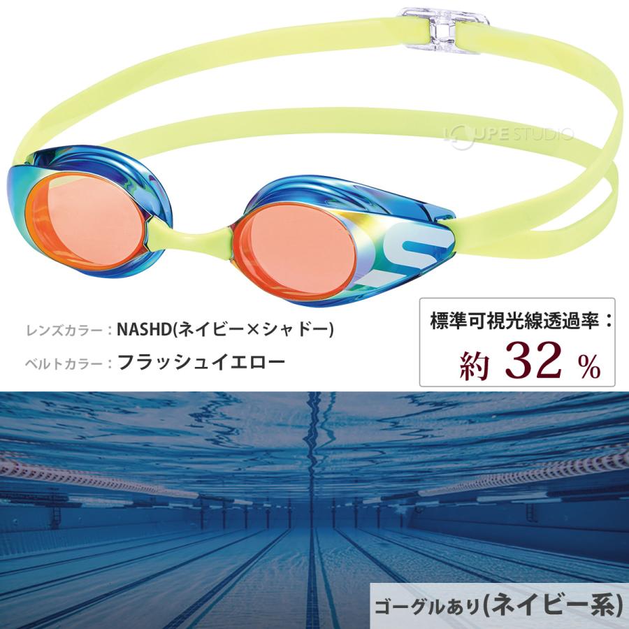 水中メガネ 子供用 ノンクッション ジュニア レーシング ミラーモデル スイミングゴーグル 水泳 競泳 スワンズ SWANS |  | 04