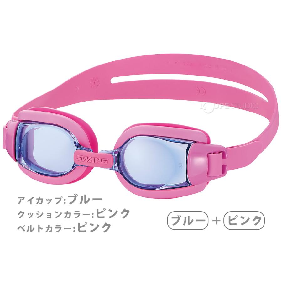 スイミングゴーグル 度付き SW-29+SWCL-29 パーツセット ゴーグル 水泳