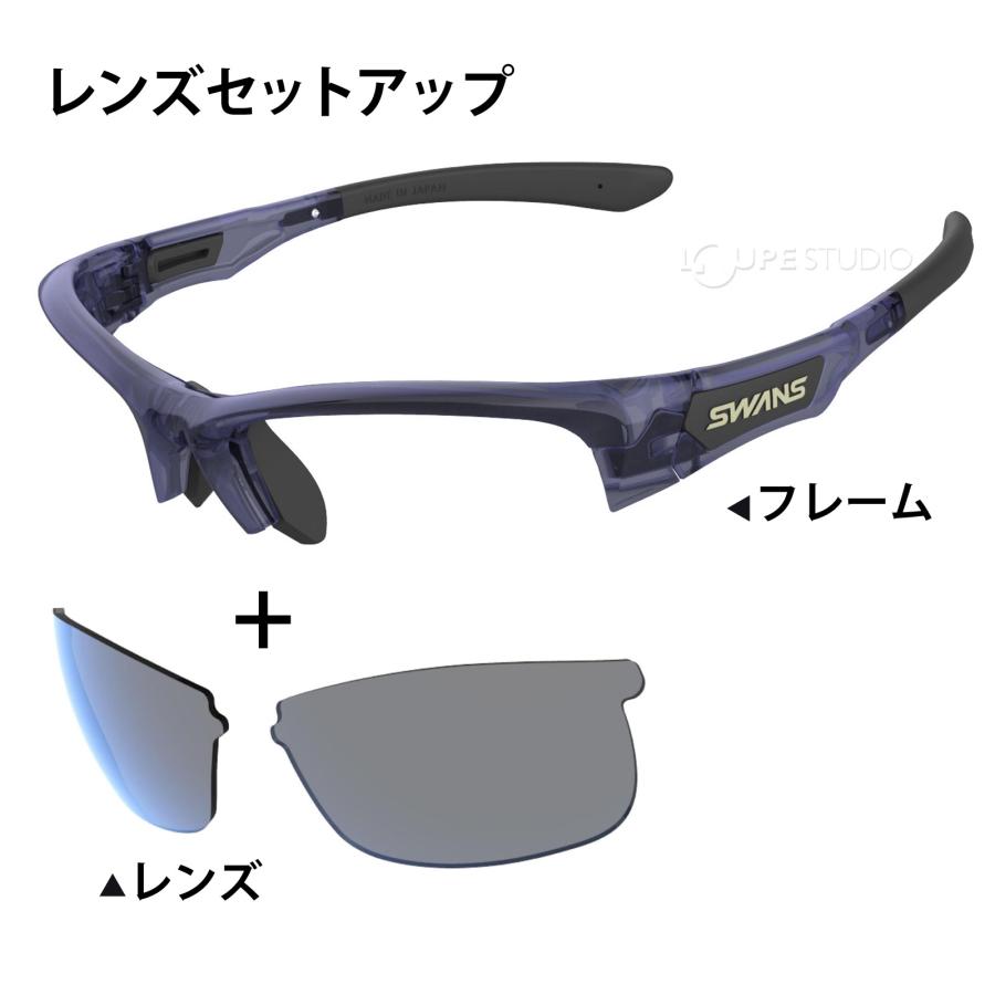 SPRINGBOK サングラス 偏光レンズ スポーツサングラス フレーム+L-SPB