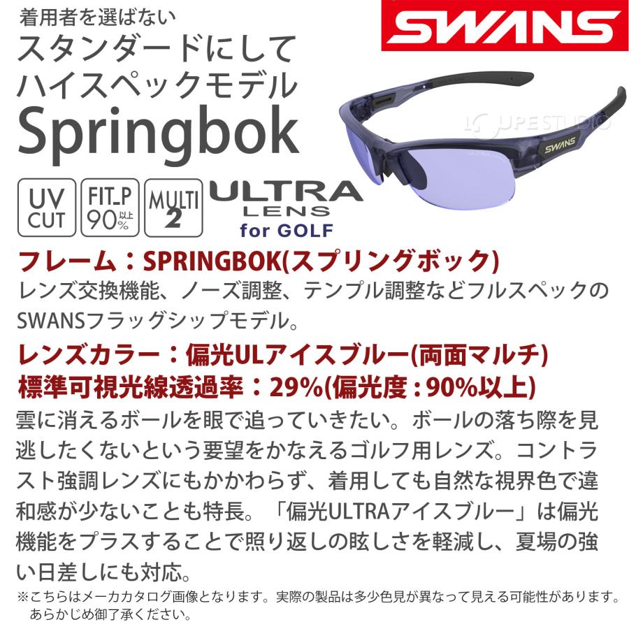 サングラス 偏光レンズ スポーツサングラス SPRINGBOK フレーム+L-SPB-0167 PICBL ゴルフ 釣り スノボー ドライブ 運転用の画像