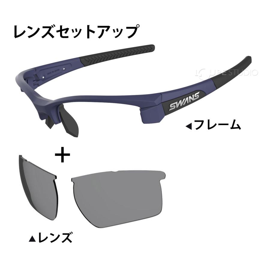 LION SIN サングラス 偏光レンズ スポーツサングラス ゴルフ