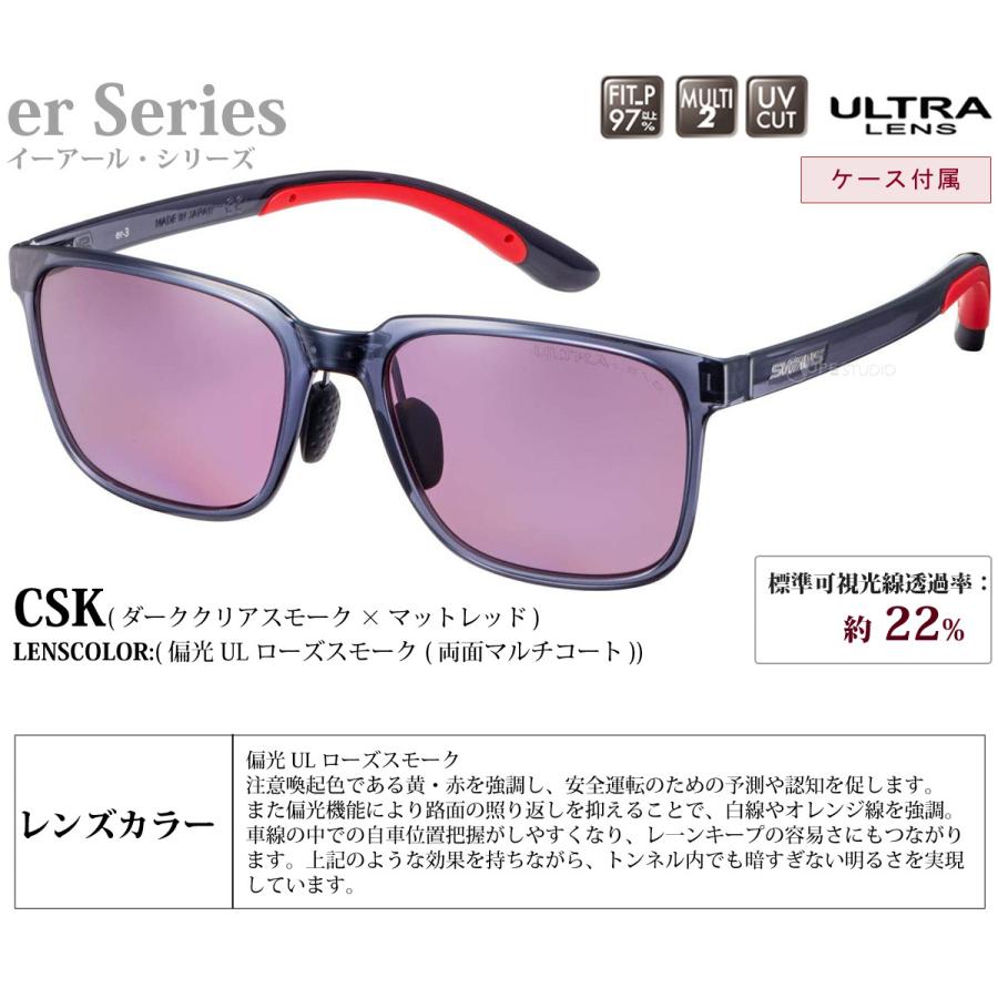 偏光サングラス ウルトラレンズ ドライブ スポーツ er-3(イーアール