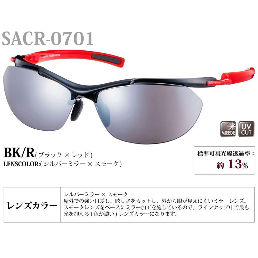 Airless スポーツサングラス Airless-Core エアレス・コア ミラー