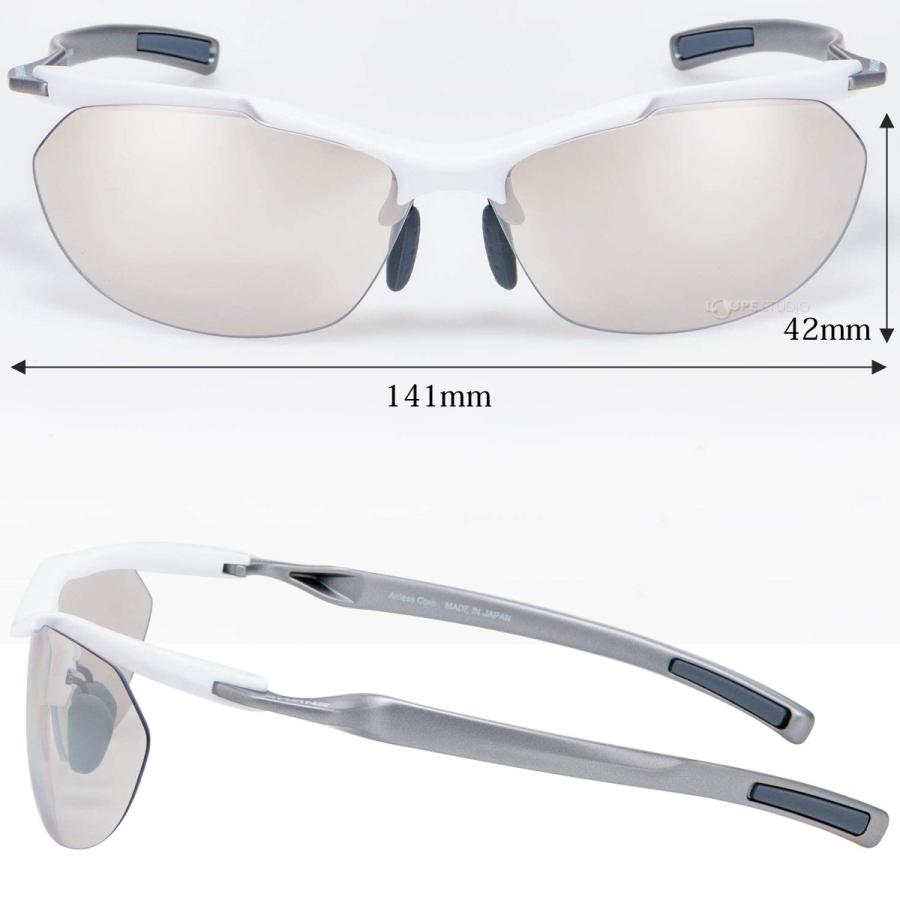Swansエアレスコア美品☆ 軽さは正義！SWANSの軽量サングラス「Airless-Core（エアレス