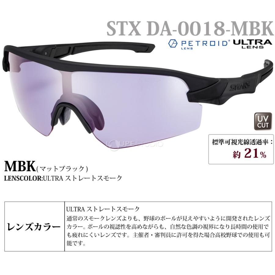 スワンズ サングラス マットブラック サングラス ウルトラレンズ ストリックス ディーエー STRIX DA-0018
