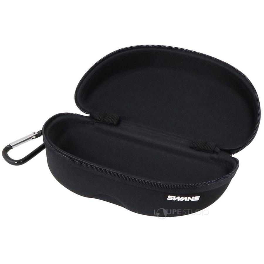 サングラスケース セミハードケース カラビナ付き 収納 メガネケース A