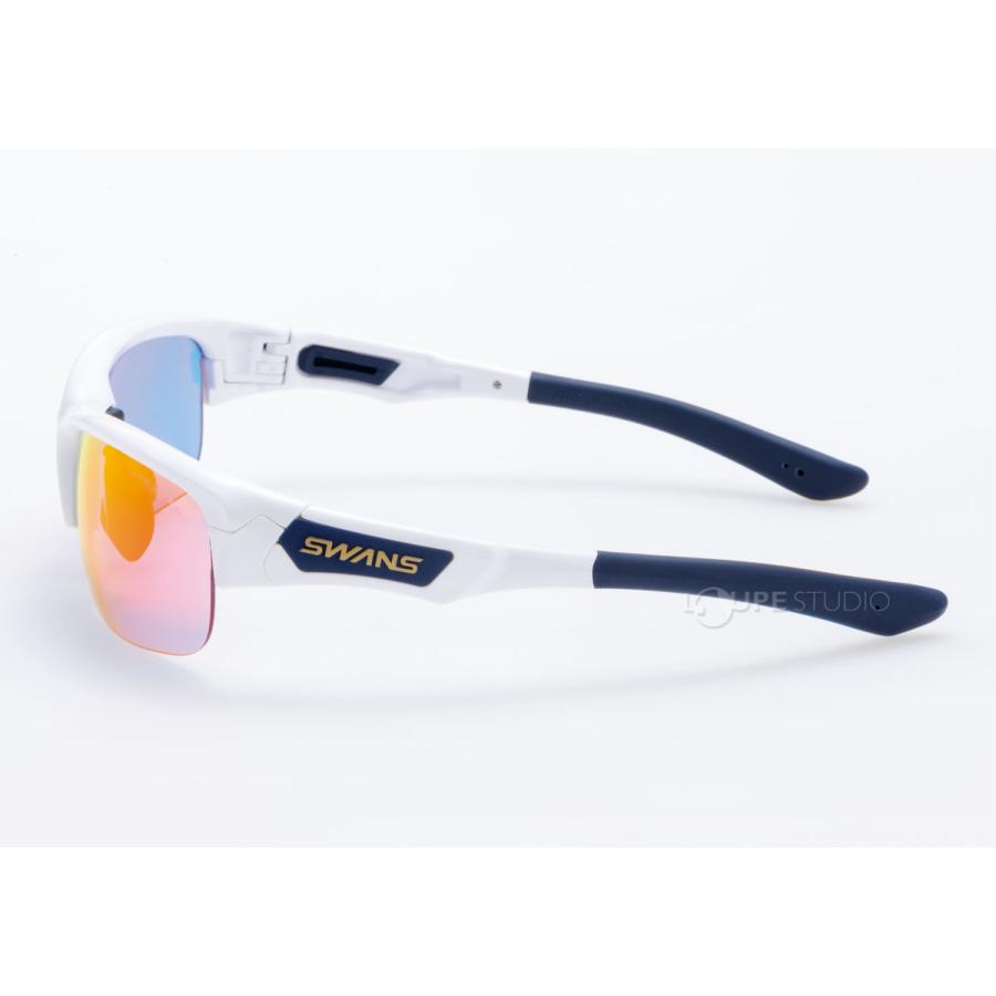 極美品！SWANS 度付きサングラス（-1.25）スプリングボック　レッドミラー サングラス ウルトラレンズ 野球 スポーツ メンズ レディース SPB-3516