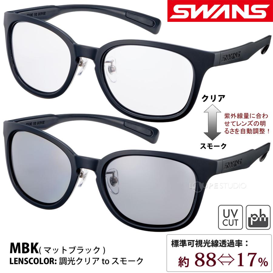 スワンズ　サングラス　 Df.pathway 調光レンズ マットブラック サングラス 調光レンズモデル ウェリントン Df.Pathway ディー