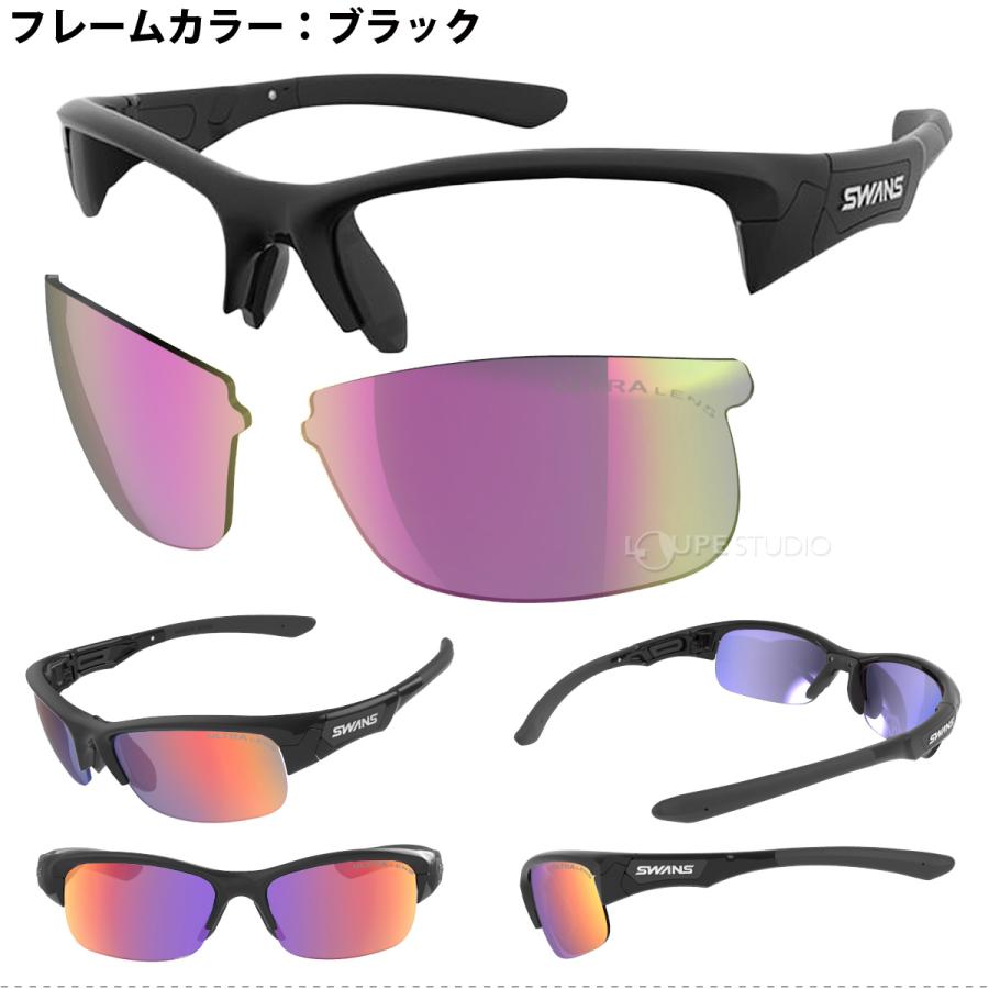 サングラス ウルトラレンズ ミラーレンズ SPRINGBOK F-SPB フレーム+L-SPB-3516 RSHD スプリングボック SWANS スワの画像