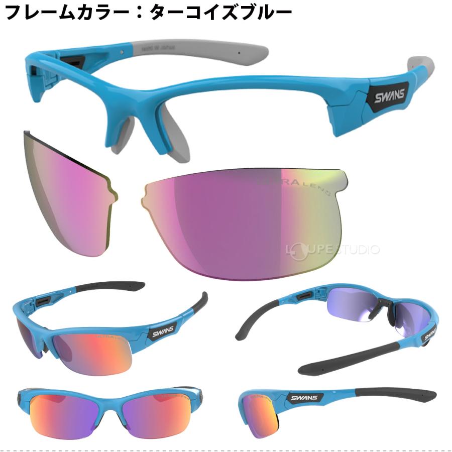 サングラス ウルトラレンズ ミラーレンズ SPRINGBOK F-SPB フレーム+L-SPB-3516 RSHD スプリングボック SWANS スワの画像