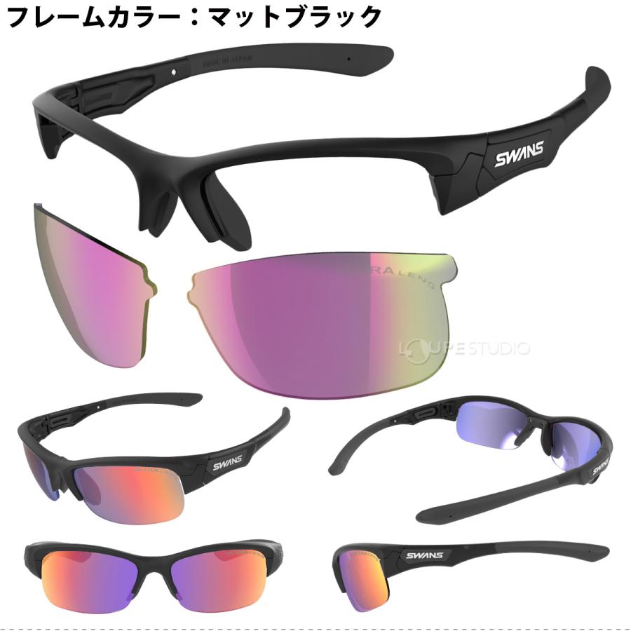 サングラス ウルトラレンズ ミラーレンズ SPRINGBOK F-SPB フレーム+L-SPB-3516 RSHD スプリングボック SWANS スワの画像