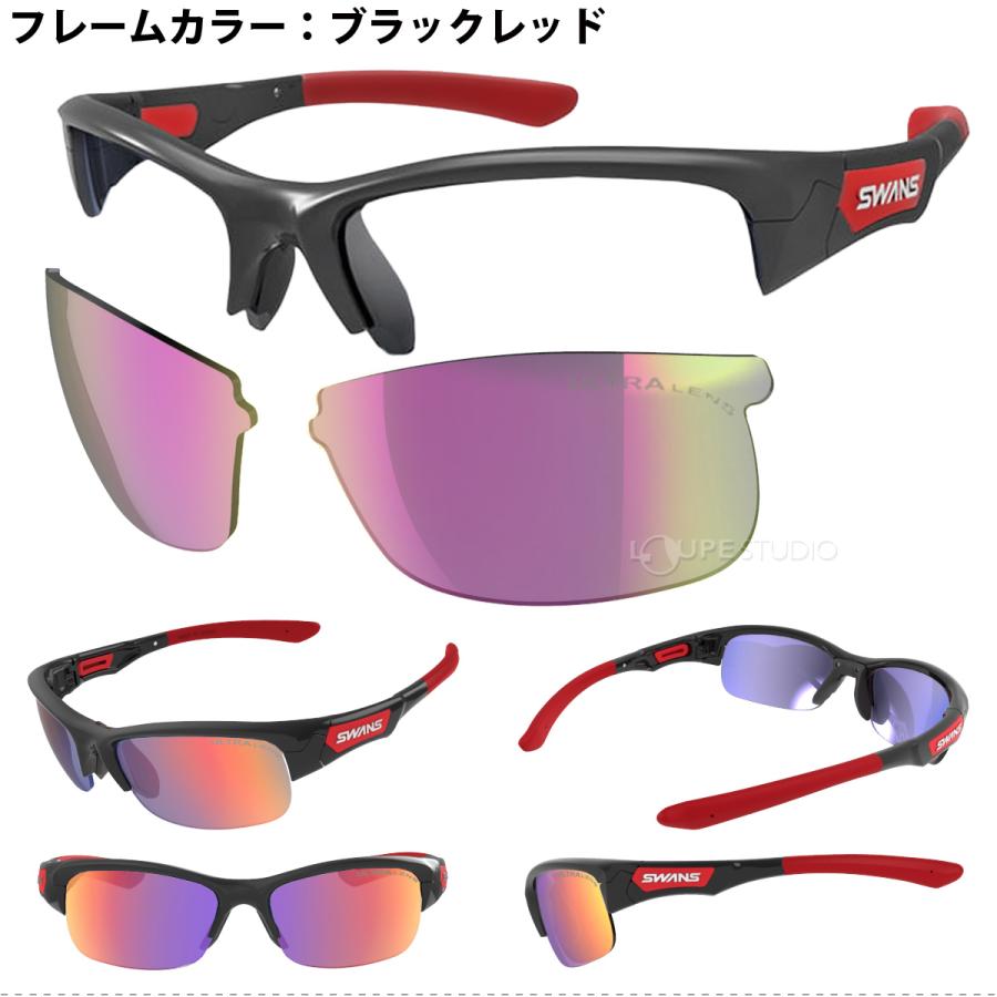 サングラス ウルトラレンズ ミラーレンズ SPRINGBOK F-SPB フレーム+L-SPB-3516 RSHD スプリングボック SWANS スワの画像