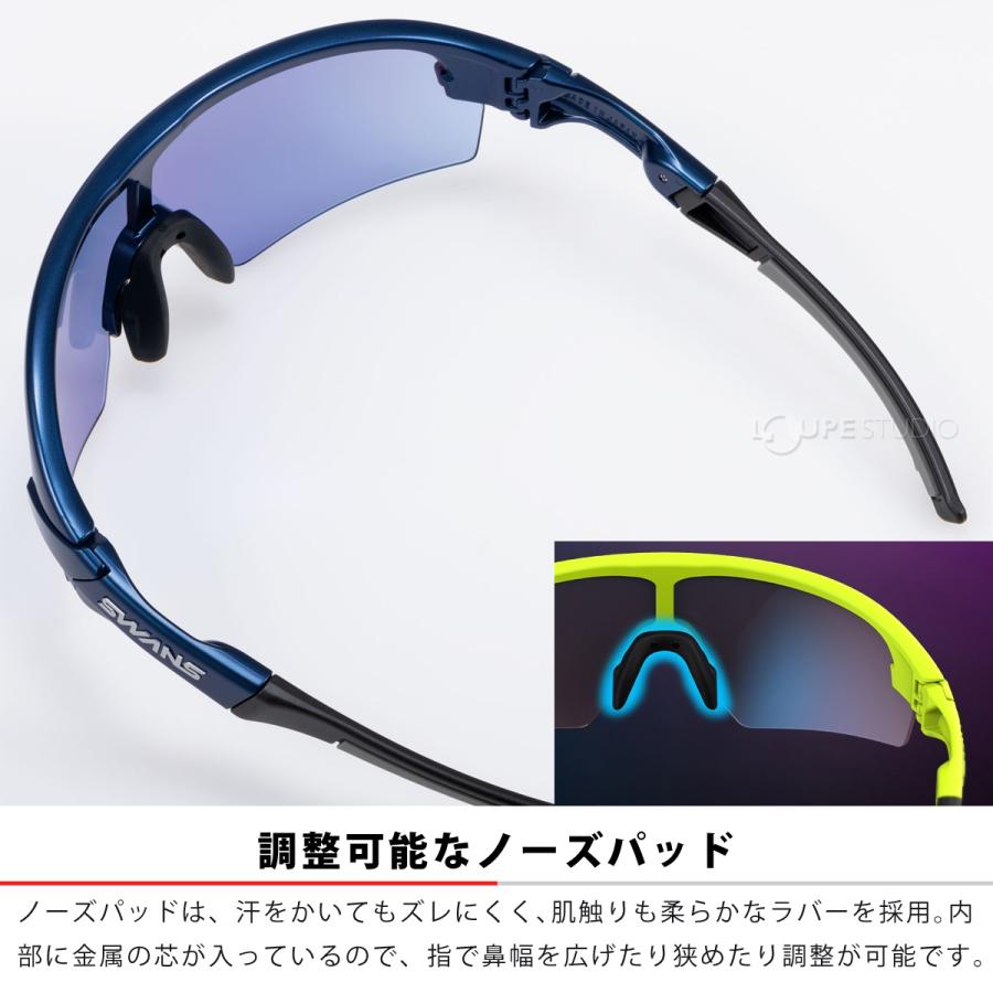 黒眼鏡 STRIX D.A.ひな型 F-STX DA+ L-STX DA-3114 ICBL ウルトラ水晶体 鏡鑑水晶体 SWANS スワンズ