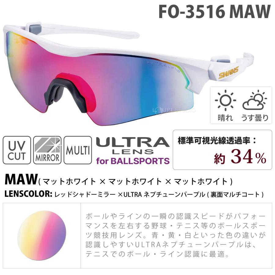 サングラス ウルトラレンズ ミラー 野球 ゴルフ FACEONE