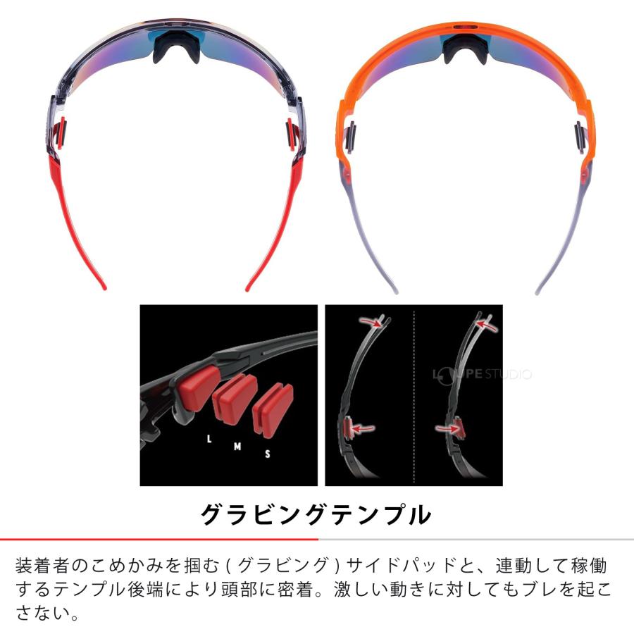 サングラス ウルトラレンズ ミラー 野球 ゴルフ FACEONE フェイスワン FO-3516 FO-351 UVカット おすすめ スワンズ SWANの画像