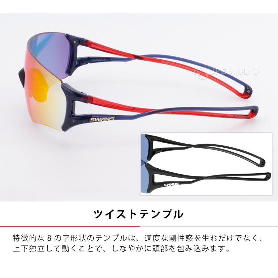 サングラス 野球 テニス スポーツ E-NOX EIGHT8 G2 EN8G2-3516 NAV/R