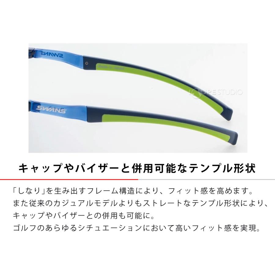 サングラス ゴルフ Radiant Sol ULTRA LENS for GOLF RAD SOL-0167 CSK 偏光サングラス スワンズ SWAの画像