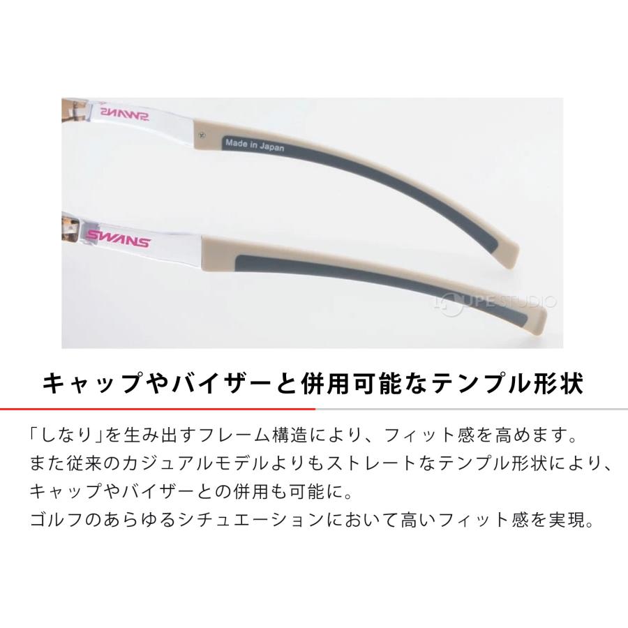 サングラス ゴルフ Radiant Del 偏光レンズモデル スワンズ SWANSの画像
