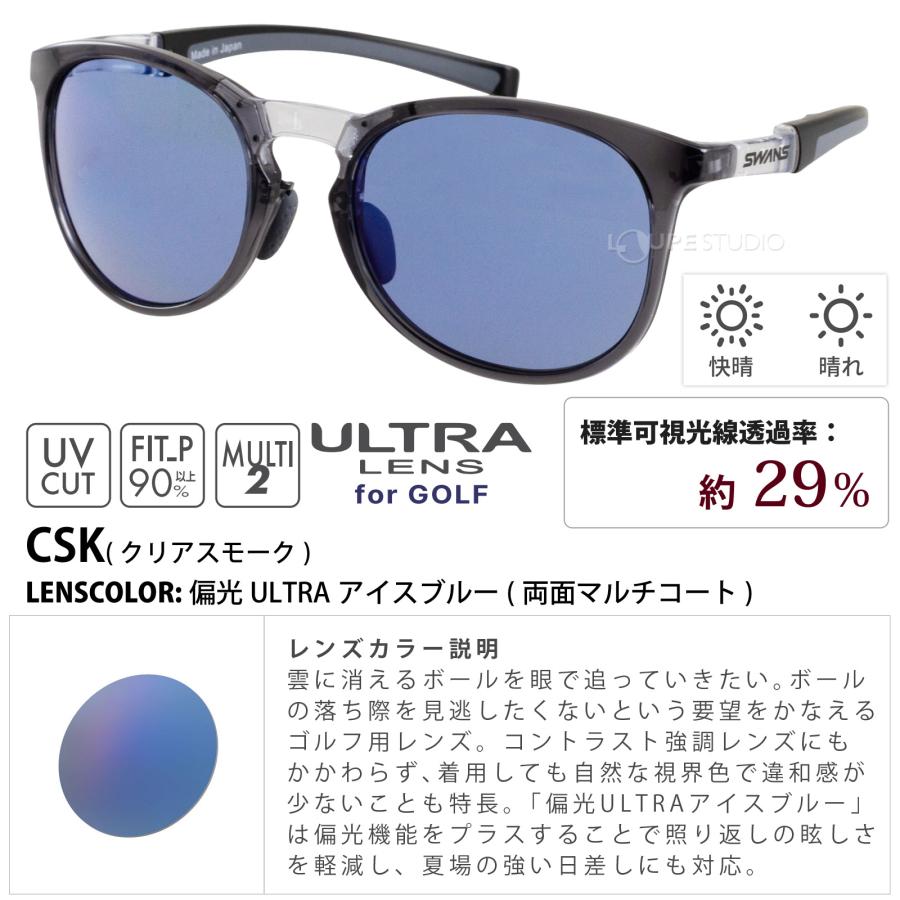 サングラス ゴルフ Radiant Del ULTRA LENS for GOLF RAD DEL-0167 CSK