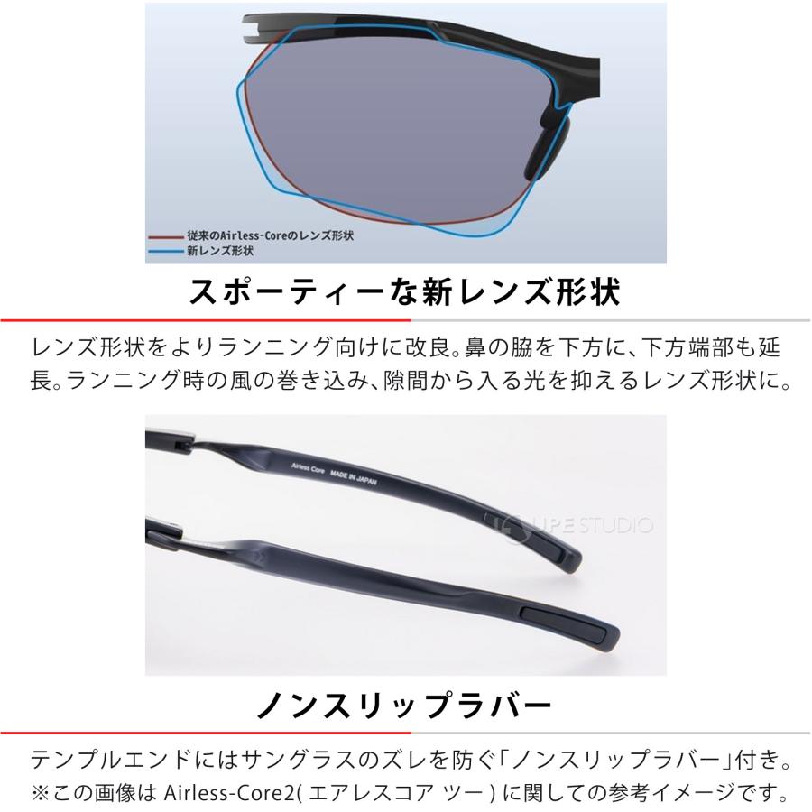 サングラス Airless-Core2 エアレスコア 2 調光ミラーレンズ SACR2