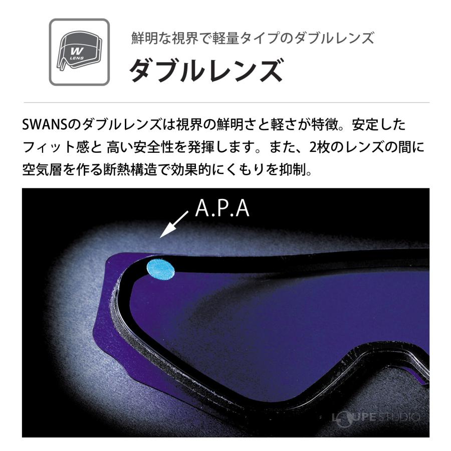 スノーゴーグル 眼鏡対応 スキー スノボ HELIターボファン付きモデル