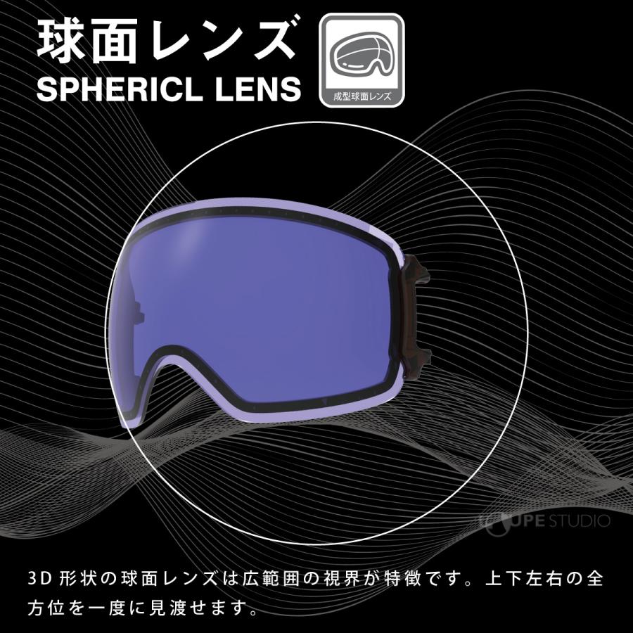 SWANS ゴーグル　RIDGELINE　リッジライン スノーゴーグル RIDGELINE リッジラインモデル専用スペアレンズ