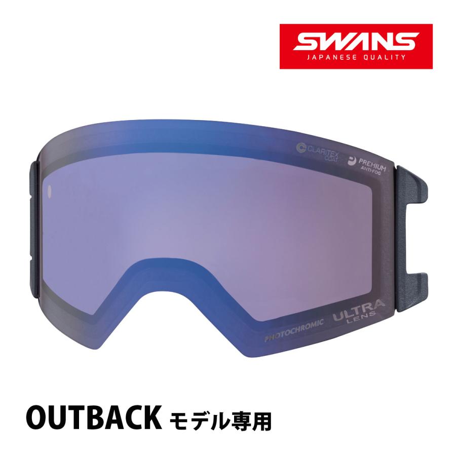 スワンズ SWANS スキーゴーグルメンズ レディース＜2025＞OUTBACK