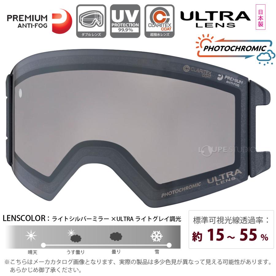 スノーゴーグル OUTBACK アウトバック専用 スペアレンズ 曇り
