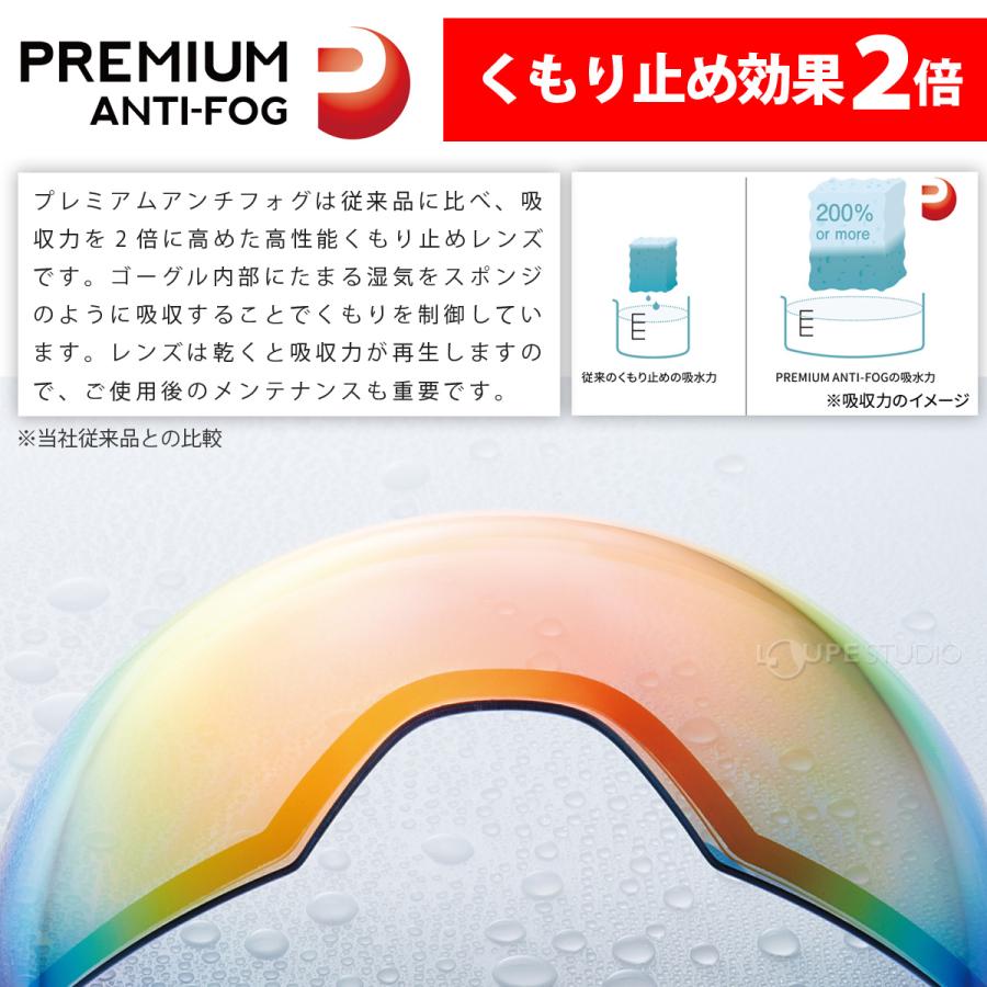 スノーゴーグル OUTBACK アウトバック専用 スペアレンズ 曇り