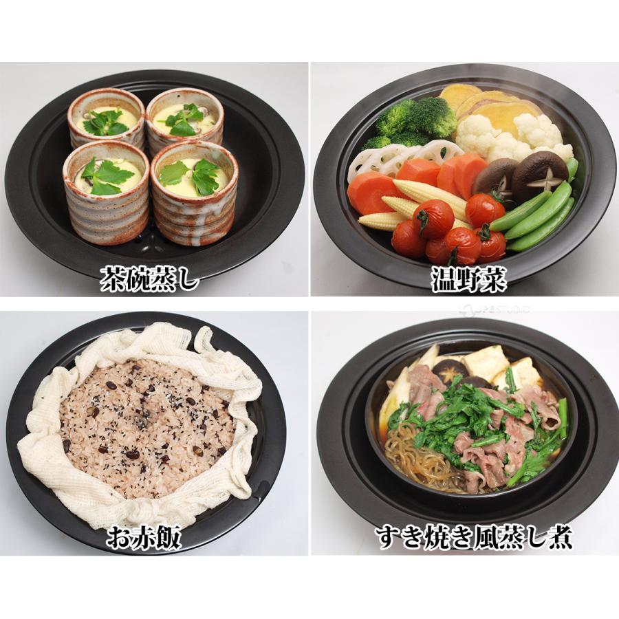 蒸し器 オシャレ 蒸し皿 スチーマー スリッシュシリーズ 美濃焼の