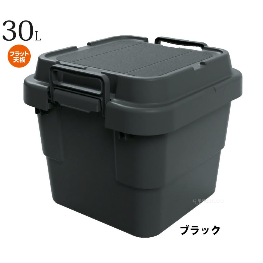 素晴らしい トランクカーゴ 30l フラット天板 コンテナボックス おしゃれ 収納ボックス キャンプ 積み重ね 丈夫 スツール フタ付き 座れる 椅子 チェア 車 Roadmap Socialenterprises Net