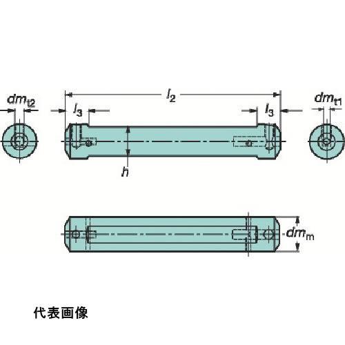 工具ターニングホルダー SANDVIK 円筒平取り付きシャンク コロターンXSアダプタ(425) [CXS-A12-05] CXSA1205 販売単位：1 送料無料