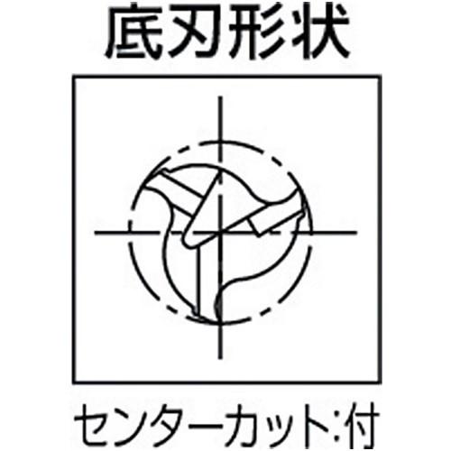 ダイジェット アルミ加工用ソリッドスクエアエンドミル(3枚刃・レギュラー刃長) 16.0mm 工事 建築 大工 diy [AL-SEES3160] ALSEES3160 販売単位：1 送料無料_1