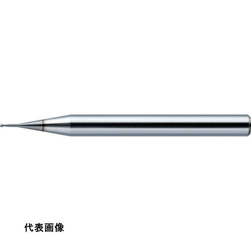 ユニオンツール DLCCOAT2枚刃銅電極加工用ロングネックボール R3×有効長30×刃長4.8×シャンク径6 [DLCLB2060-300] DLCLB2060300 販売単位：1 送