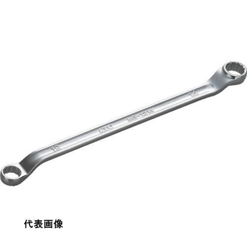 KTC 45°×6°ロングめがねレンチ 対辺寸法21×26mm 全長354mm [M5-2126] M52126 販売単位：1 | 