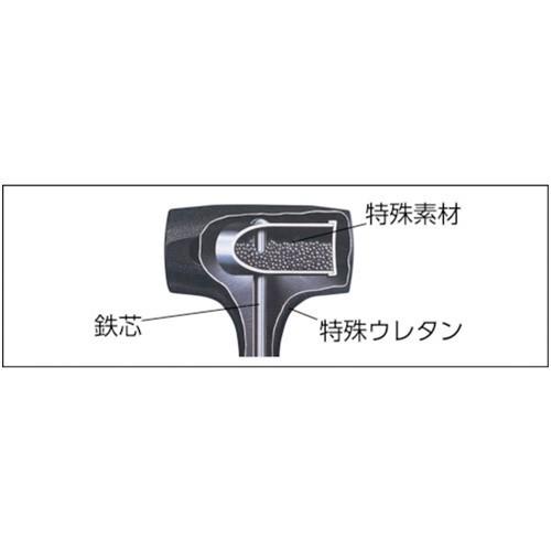 前田シェル ショックレスハンマー コンポータンハンマー 6ポンド [10HD] 10HD 販売単位：1 送料無料_1