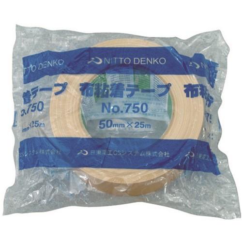 テープNO750 25×25 日東電工BM 布粘着テープ No.750 25mm×25m [750-25] 75025 販売単位：1