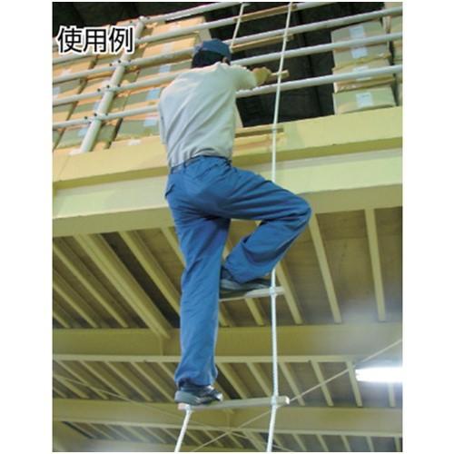 高木 避難用縄梯子12mm×7m [29-0102] 290102 販売単位：1 送料無料の画像