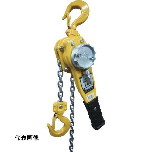 レバーホイスト ニッコウ レバーホイスト 1t 揚程1.5m [NLH-100] NLH100 販売単位：1 送料無料