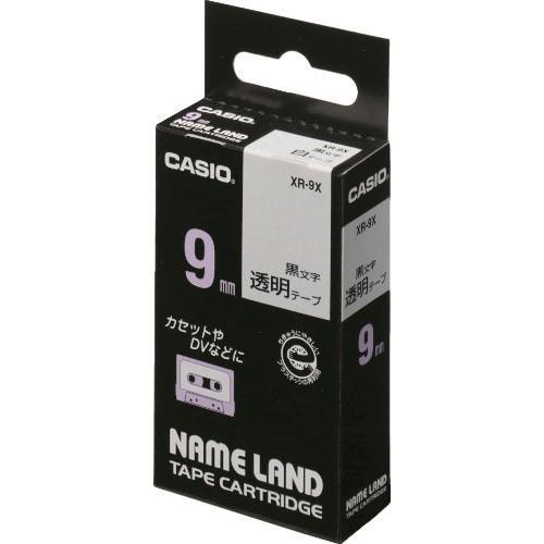 カシオ ネームランド用テープカートリッジ 粘着タイプ 9mm [XR-9X] XR9X 販売単位：1｜loupe