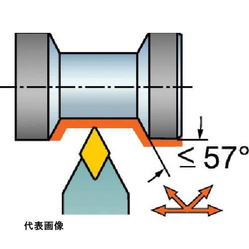 工具ターニングホルダー ダブルクランプホルダ サンドビック コロターンRC ネガチップ用シャンクバイト(410) 旋盤加工 旋削加工 旋盤加工 [DDNNN2525M1504]