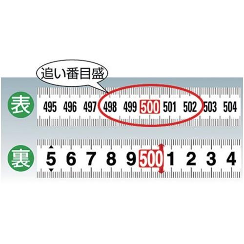 ベルトホルダー付タイプ TRUSCO トラスコ中山 追い番目盛コンベックス25mm幅 5.5m [TRC-2555OB] TRC2555OB 販売単位：1｜loupe｜02