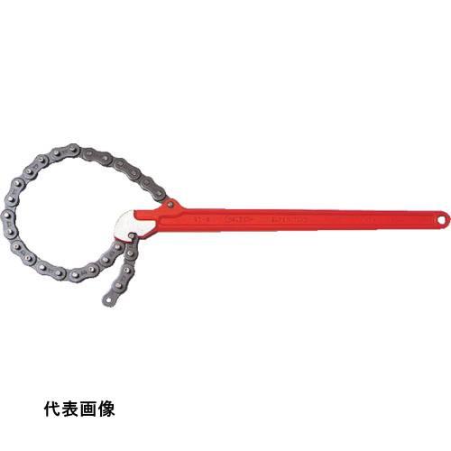 スーパー スーパートング(プロ用強力型) チェーン外れ防止ストッパー付 くわえられる管外径:35~270mm [ST3] ST3 販売単位：1 送料無料