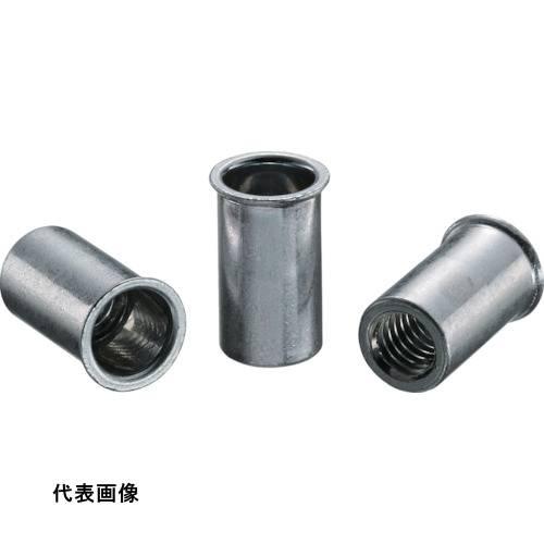 ブラインドナット エビ ブラインドナット“エビナット”(薄頭・スティール製) 板厚2.5 M5×0.8(1000個入) [NSK525M] NSK525M 販売単位：1 送料無料